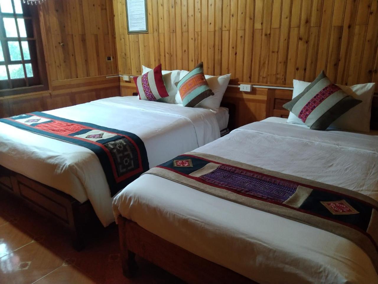 A Lin Homestay Bac Ha Екстериор снимка
